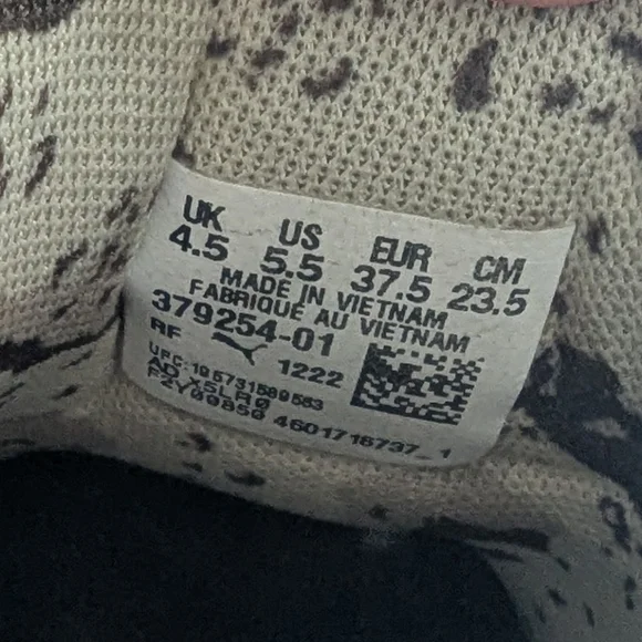 PUMA LaMELO Ball MB.01 Digital Camo Khaki Orange Big kid 5.5 Shoes - Picture 11 of 11